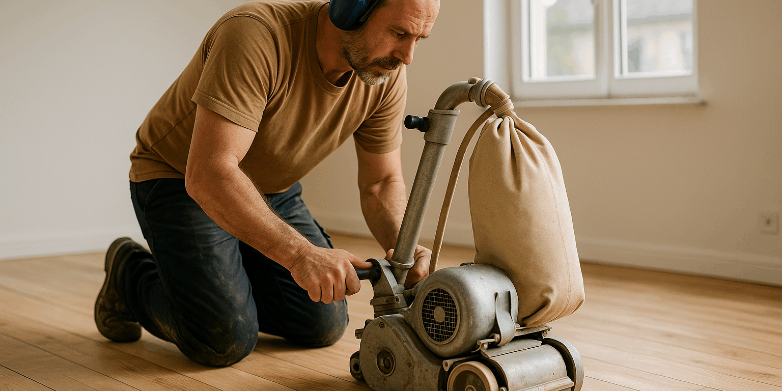 Gulvafslibning i Skanderborg: Sådan vælger du den rette professionelle hjælp Illustration af Gulvafslibning i Skanderborg: Sådan vælger du den rette professionelle hjælp