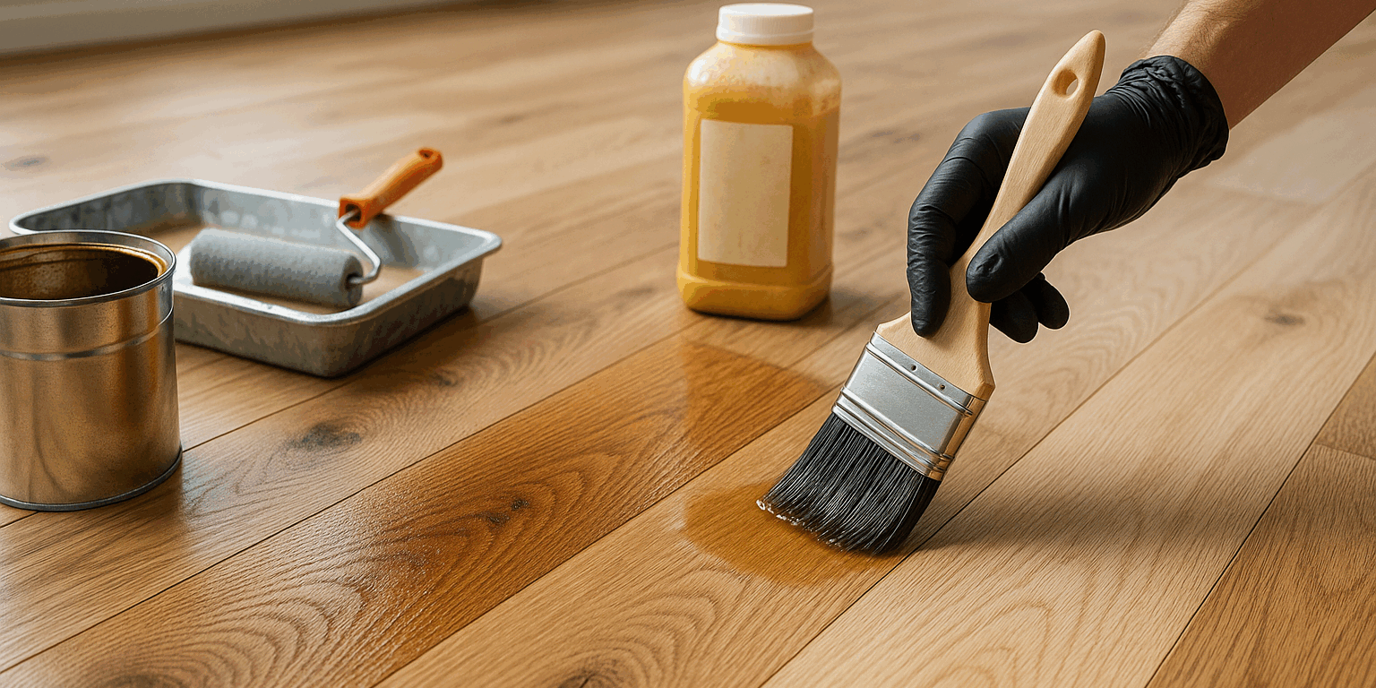 Illustration af Hvordan vælger du den rette gulv behandling: En guide til dit trægulv