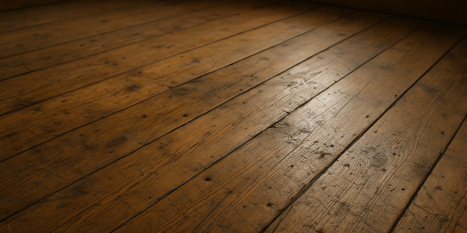 Illustration af Sådan redder du dit gamle trægulv: Effektive tips til vedligeholdelse og renovering
