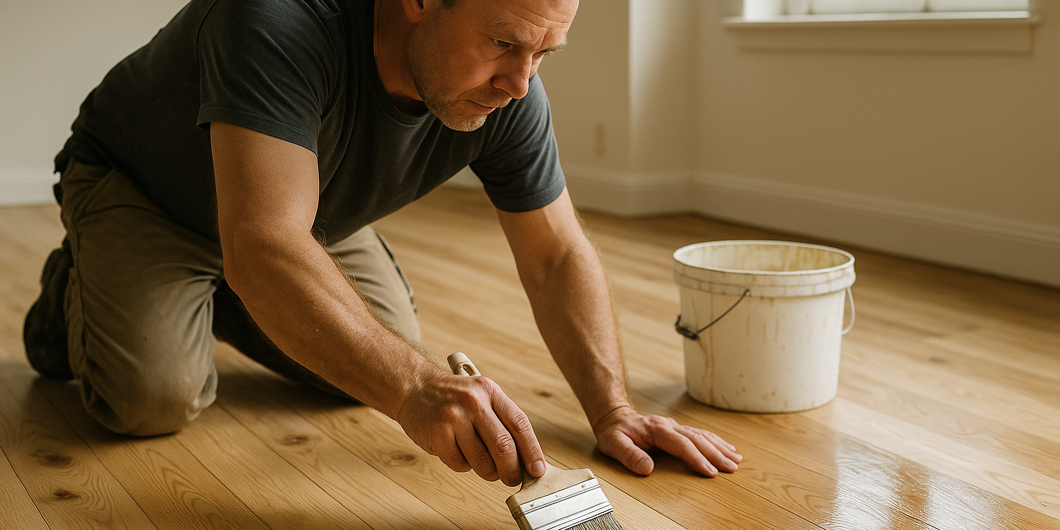 Illustration af Efterbehandling af afslebne gulve: Sådan vælger du den rigtige løsning til dit hjem
