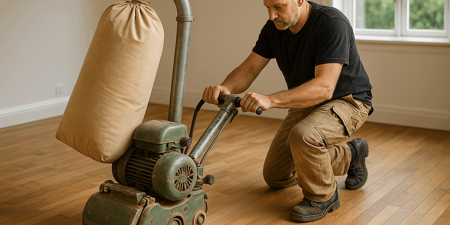 Illustration af Gulvafslibning i Brabrand: Hvordan sikrer du det bedste resultat?