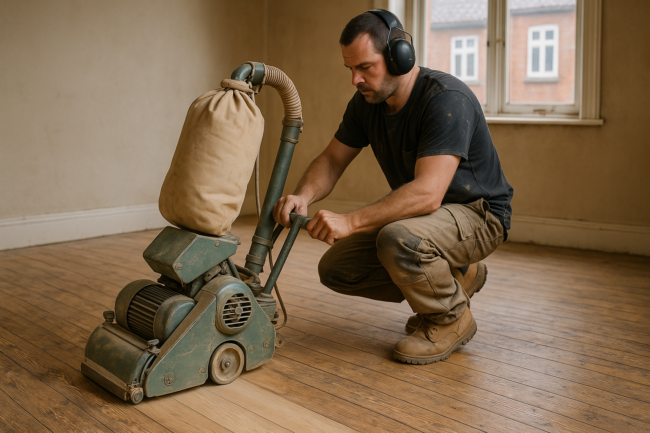 Illustration af Gulvafslibning i Hasle: Sådan får du det bedste resultat med lokal ekspertise