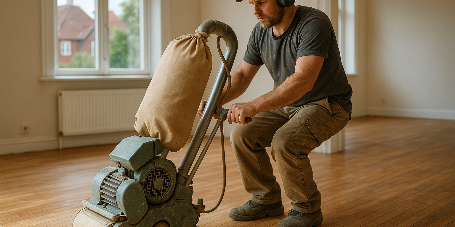 Illustration af Gulvafslibning i Skødstrup: Professionel kvalitet og lokale eksperter