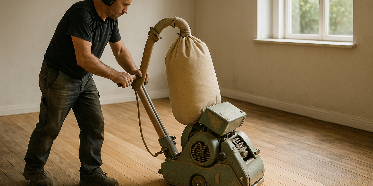 Hvad koster det at få slebet et gulv? En guide til prisfaktorer og muligheder Illustration af Hvad koster det at få slebet et gulv? En guide til prisfaktorer og muligheder