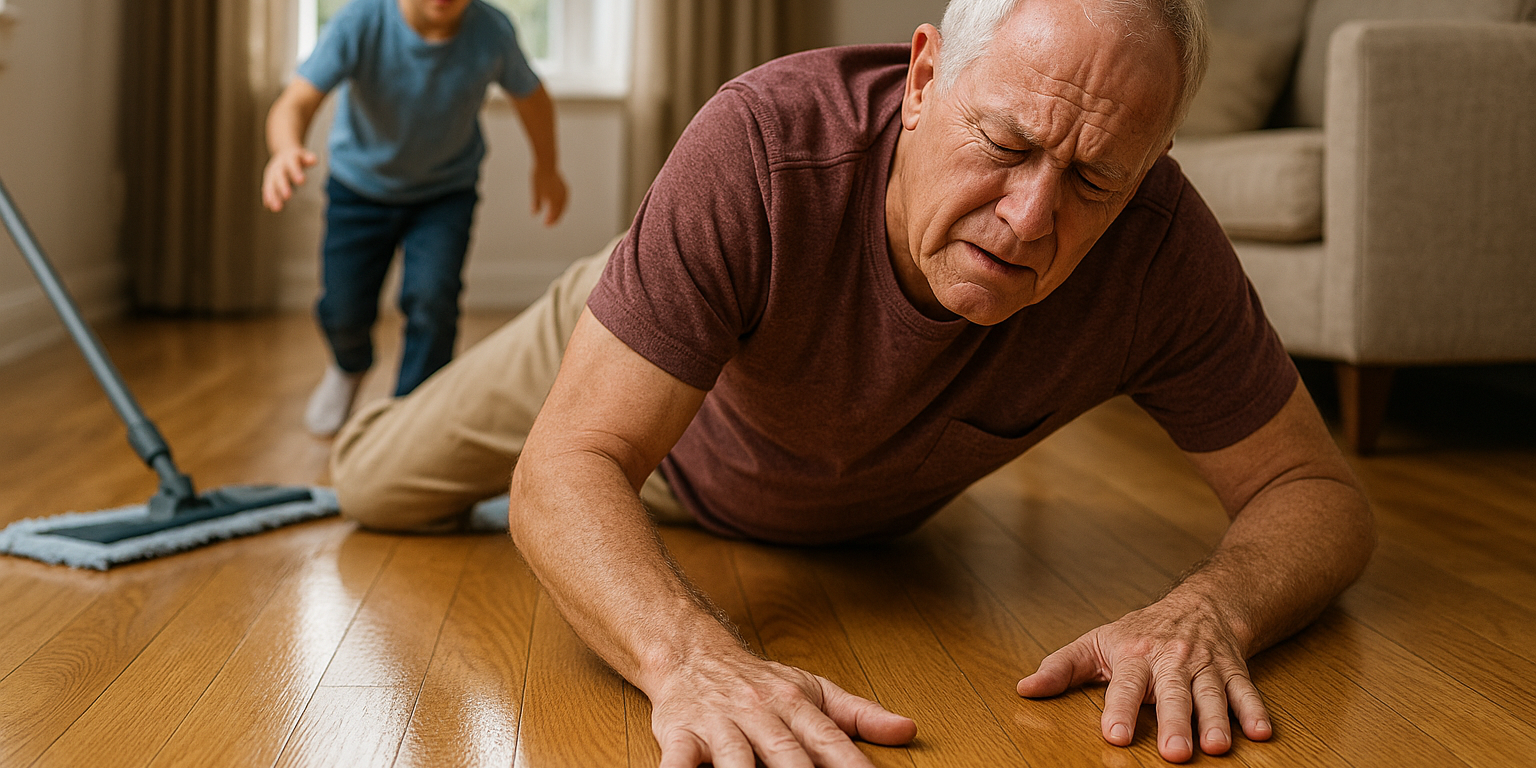 Illustration af Hvorfor bliver trægulv glat? Årsager og løsninger til et sikkert hjem