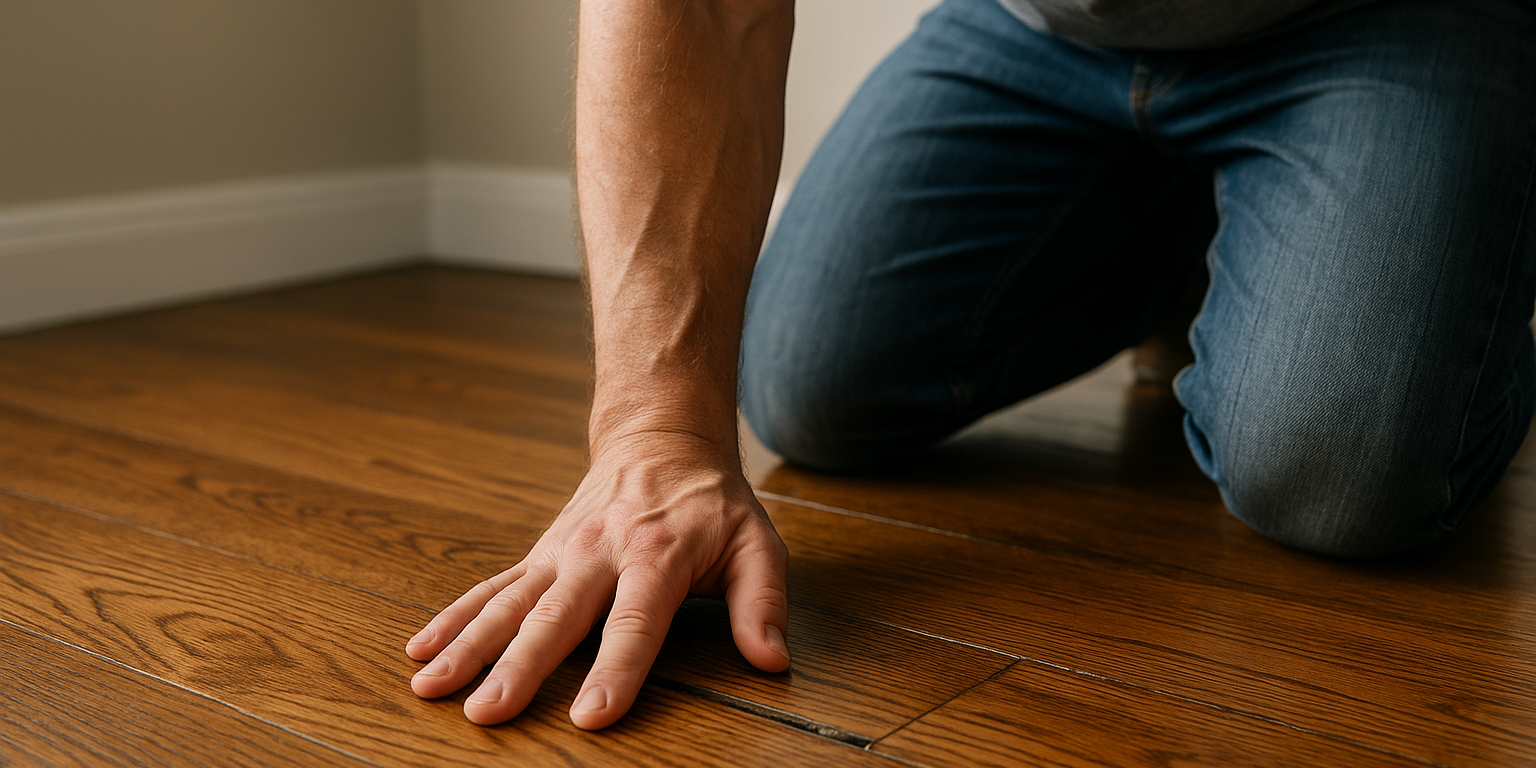 Hvorfor knirker mit trægulv? Find årsagerne og løsningerne her Illustration af Hvorfor knirker mit trægulv? Find årsagerne og løsningerne her