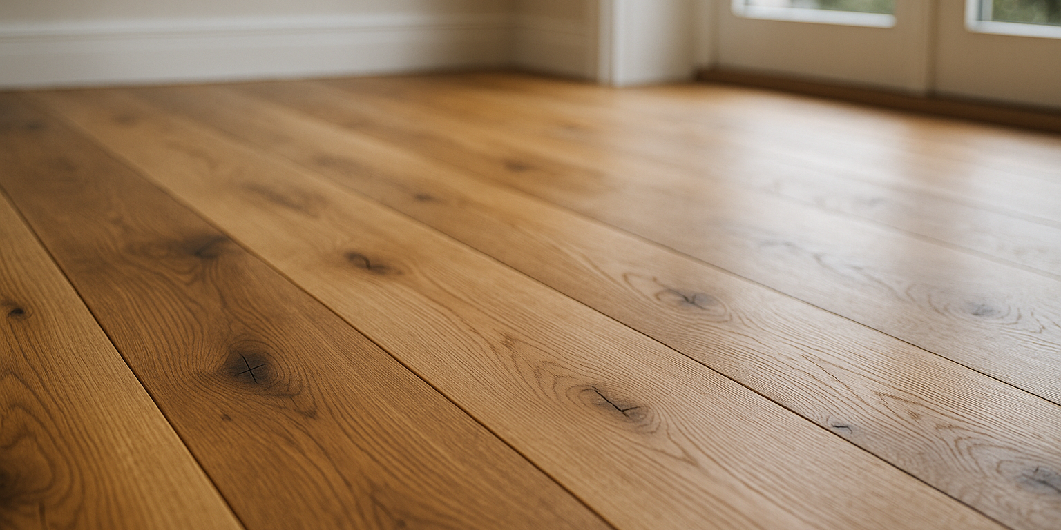 Illustration af Planke gulv: Sådan vælger du det rigtige materiale til dit hjem