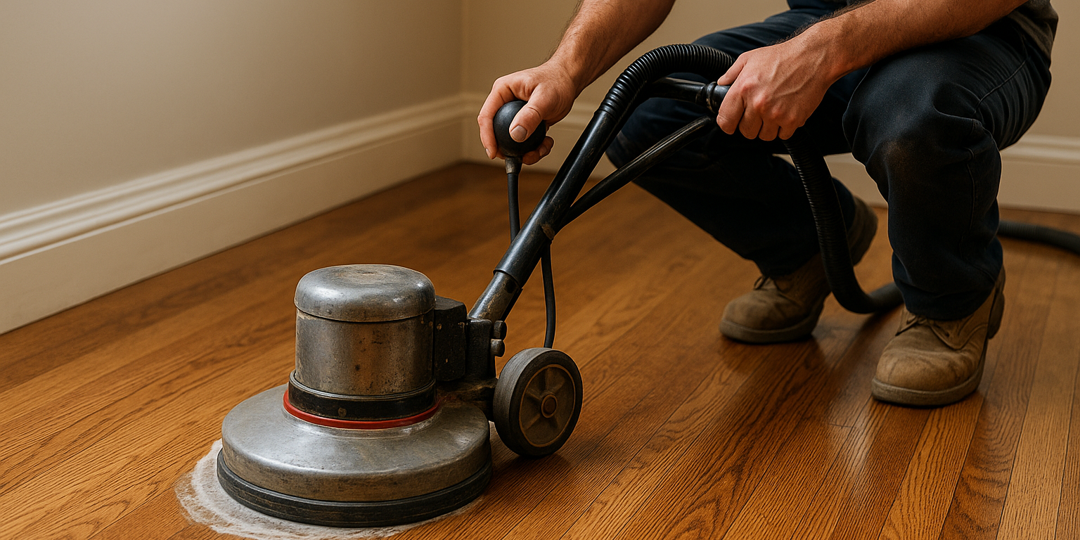 Illustration af Dybderens af trægulv: Sådan forlænger du gulvets levetid uden slibning