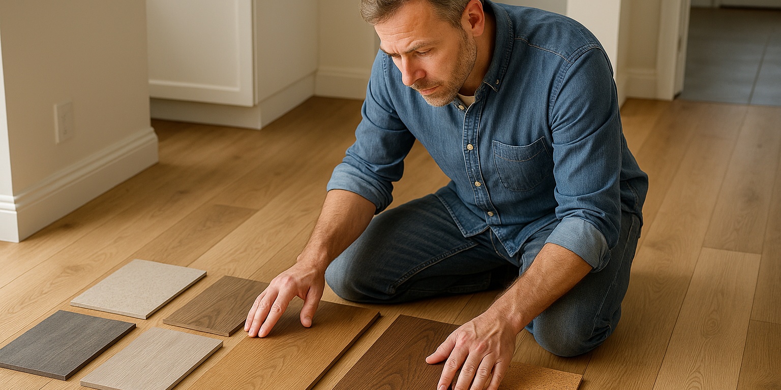 Illustration af Hvilket gulv skal jeg vælge? En guide til det perfekte valg for dit hjem