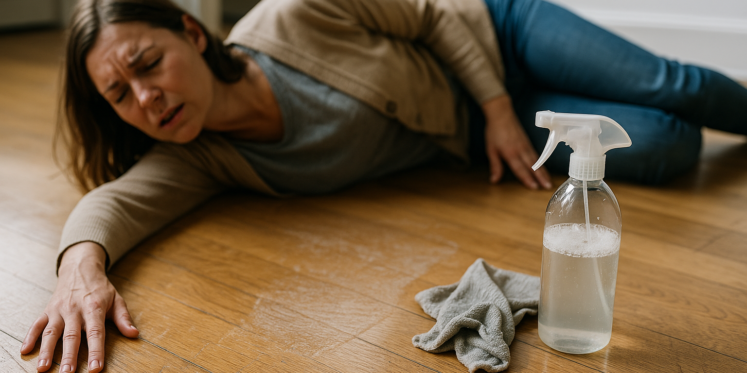 Illustration af Hvordan undgår du et glat trægulv? Effektive løsninger og tips