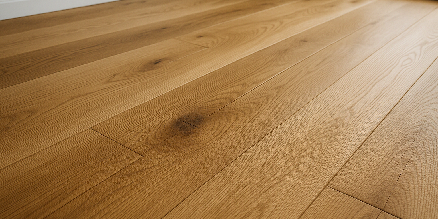 Massivt egetræsgulv: Fordele, ulemper og det rette valg til dit hjem Illustration af Massivt egetræsgulv: Fordele, ulemper og det rette valg til dit hjem