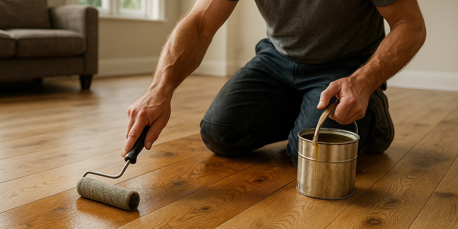 Illustration af Oliebehandling af gulv: Sådan opnår du den perfekte finish