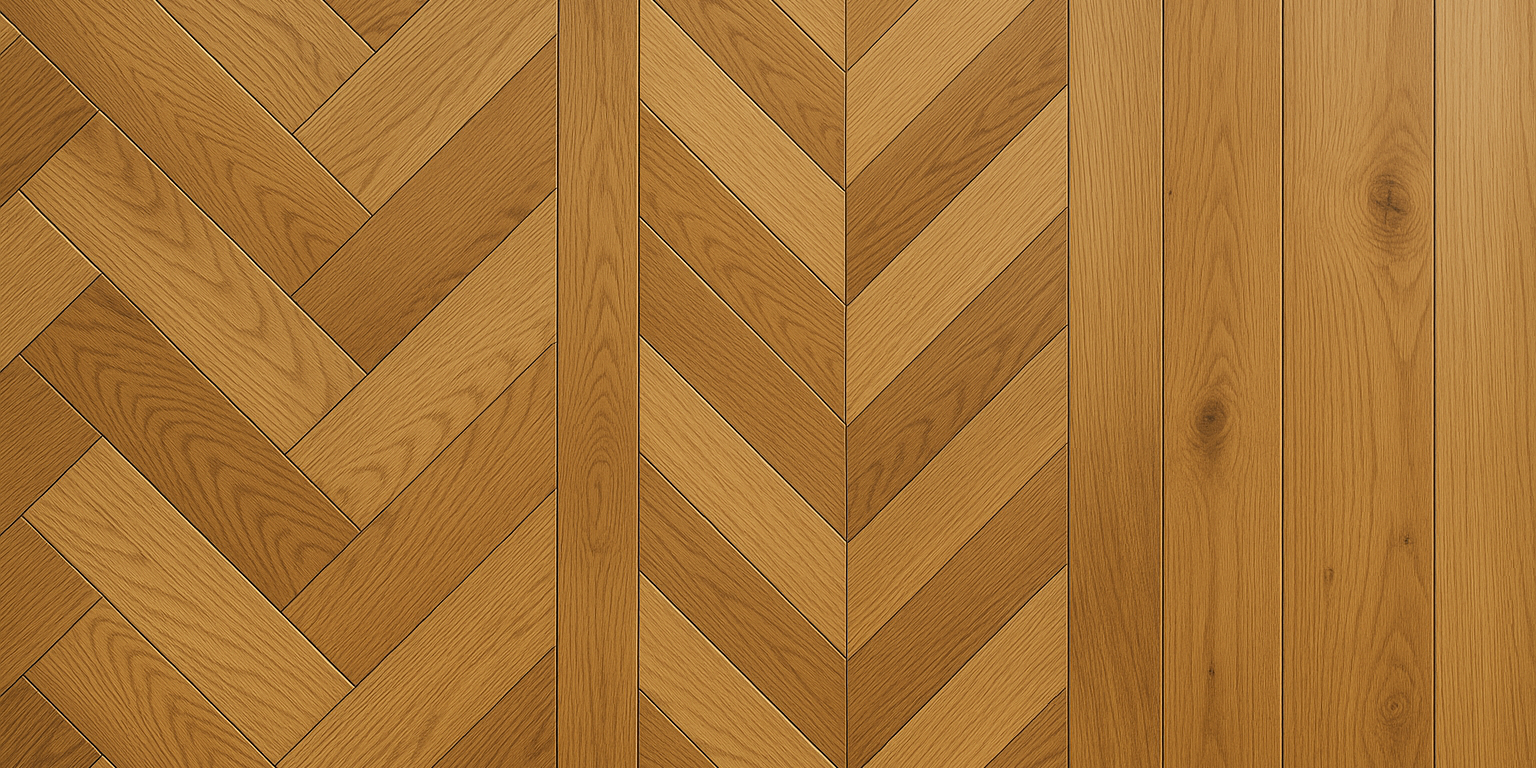 Trægulv mønster: Sådan vælger du det rigtige design til dit hjem Illustration af Trægulv mønster: Sådan vælger du det rigtige design til dit hjem
