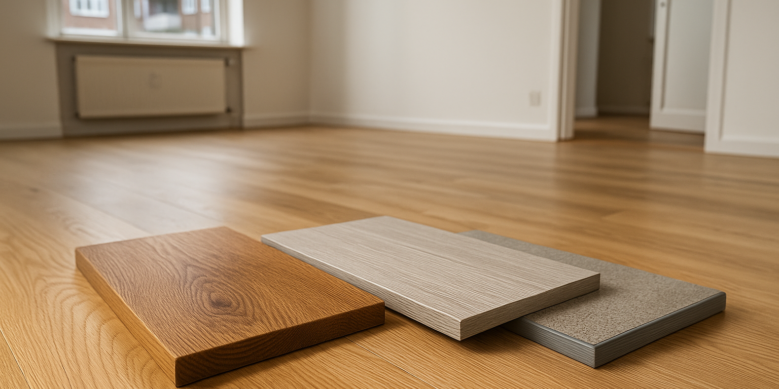 Illustration af Bedste gulv til lejebolig: Hvorfor trægulve kan være det kloge valg