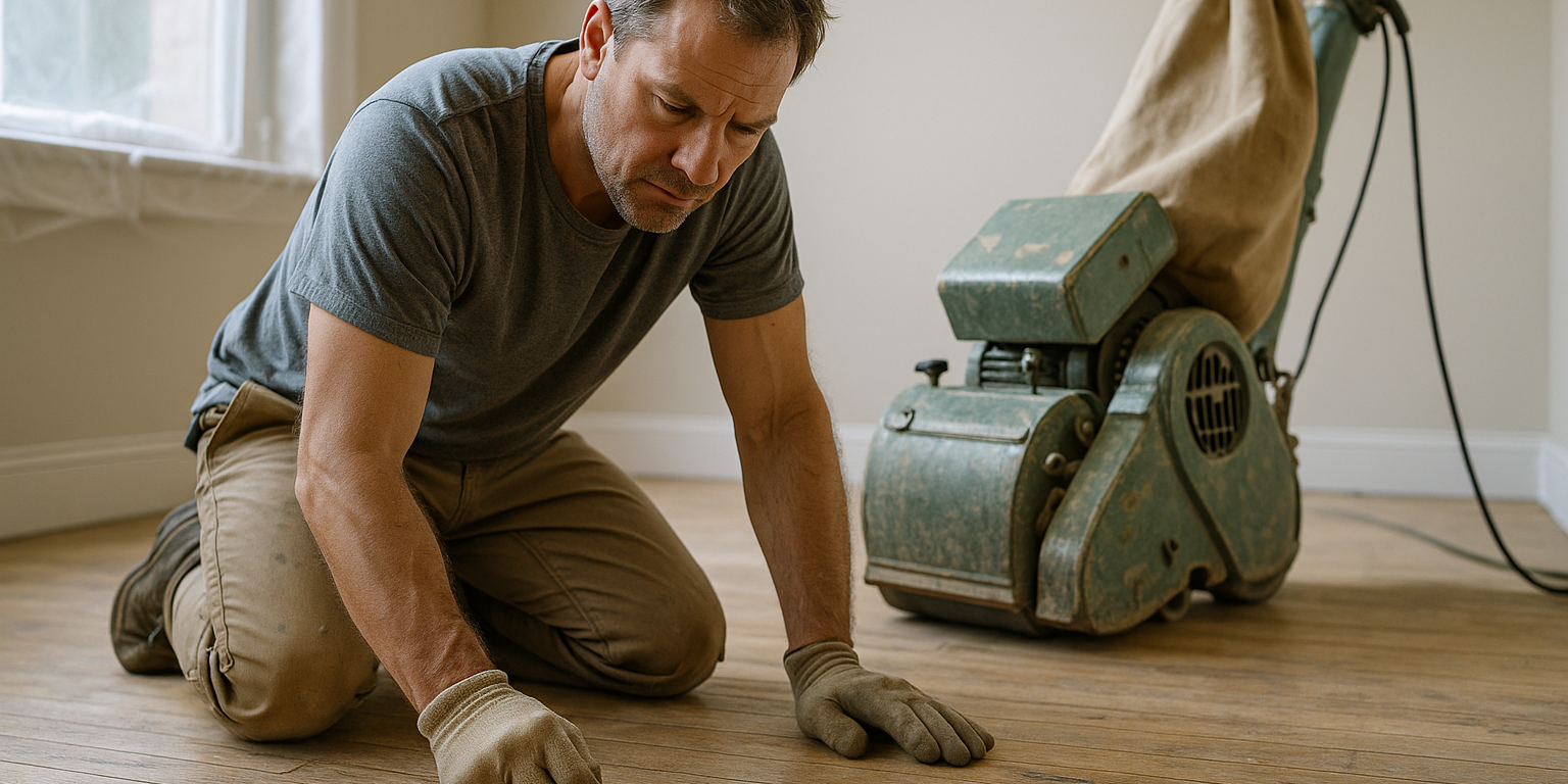 Illustration af Hvad er vigtigt at tage stilling til inden afslibning: En guide til optimal forberedelse