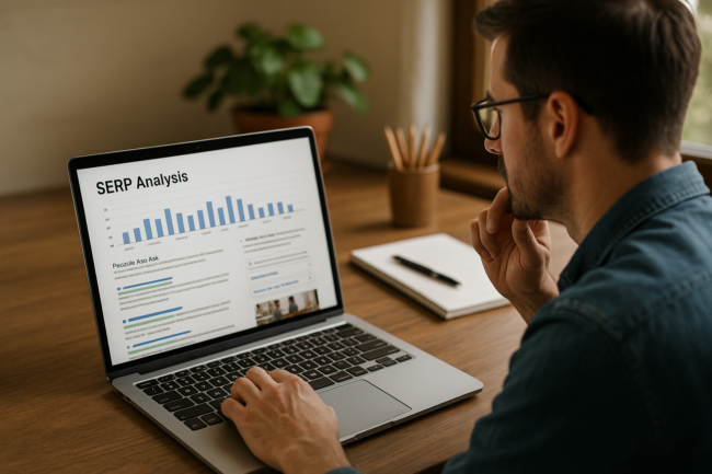 Illustration af Hvordan udfører man en SERP-analyse: En trin-for-trin guide til SEO-optimering