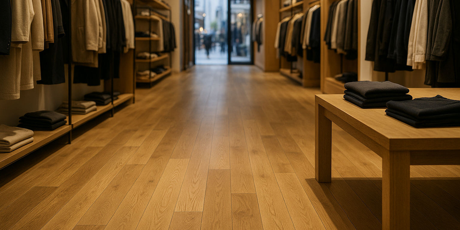 Hvordan vælger du det rigtige gulv i butik: Holdbarhed og æstetik i fokus Illustration af Hvordan vælger du det rigtige gulv i butik: Holdbarhed og æstetik i fokus