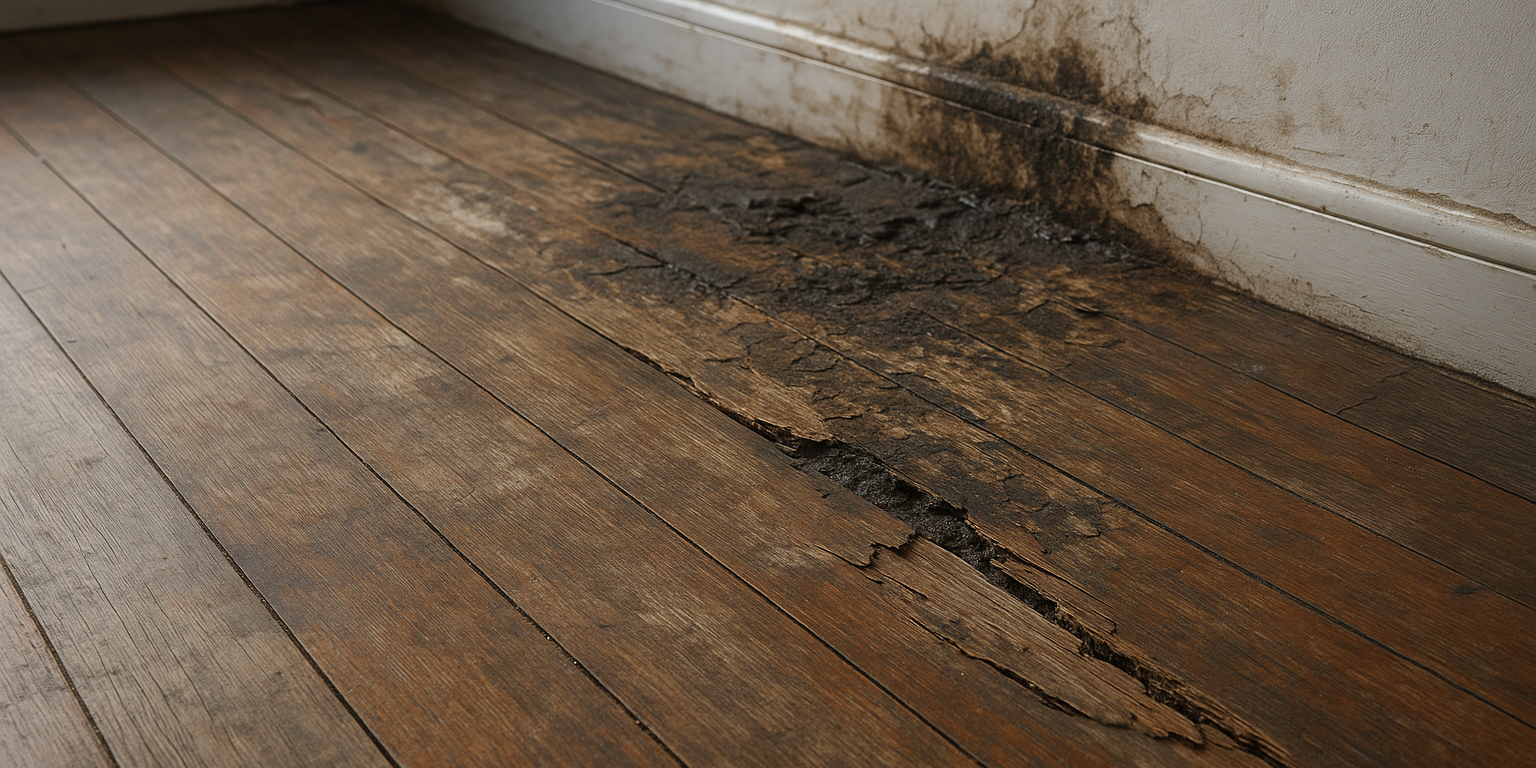 Hvornår kan gulv ikke reddes? Tegn på at det er tid til udskiftning Illustration af Hvornår kan gulv ikke reddes? Tegn på at det er tid til udskiftning