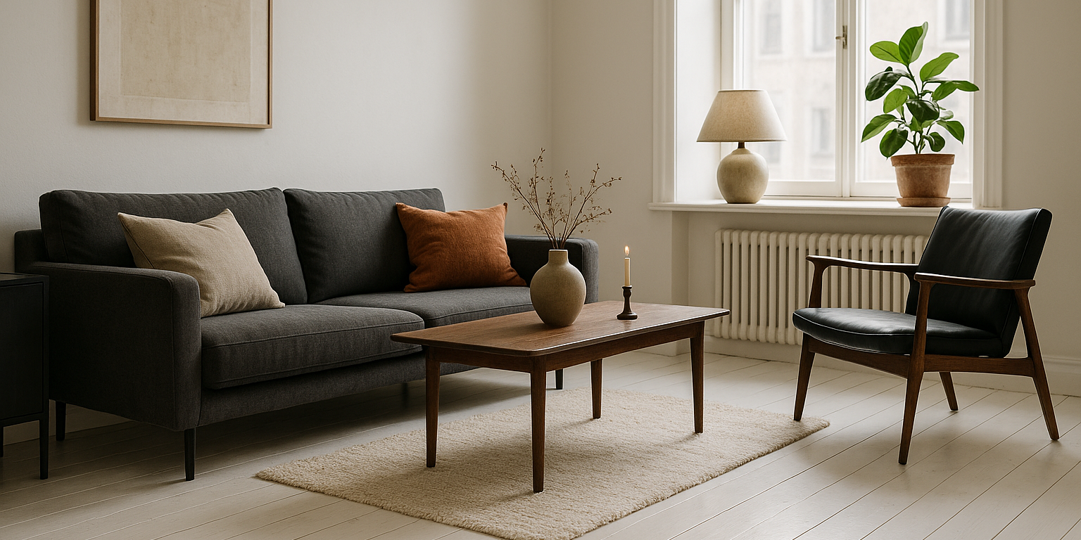 Illustration af Lys og luft: Sådan skaber et hvidt gulv en rummelig atmosfære