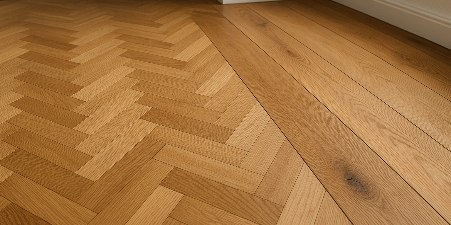 Illustration af Parket eller plankegulv: Hvilket gulv passer bedst til dit hjem?