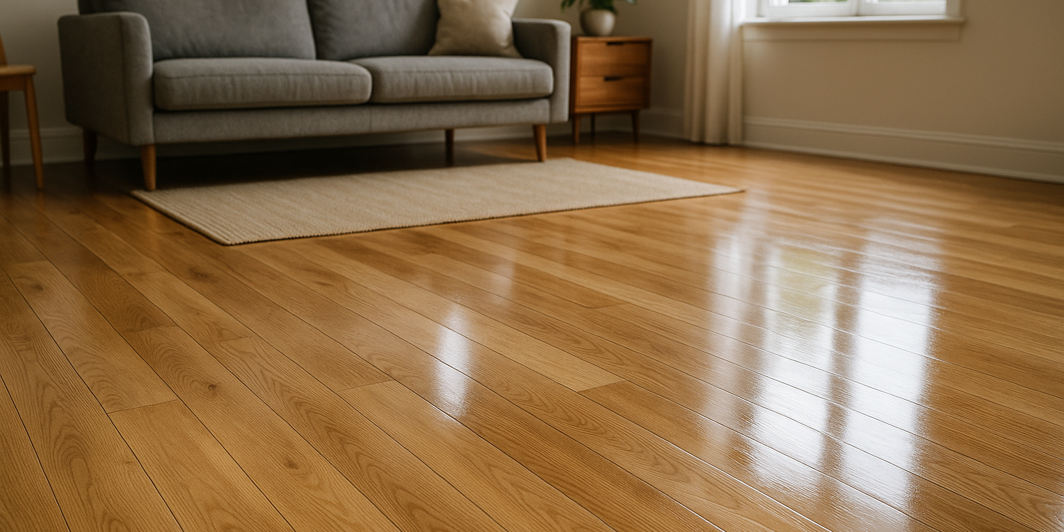Illustration af Sådan får du et flot gulv: Tips til vedligeholdelse og behandling