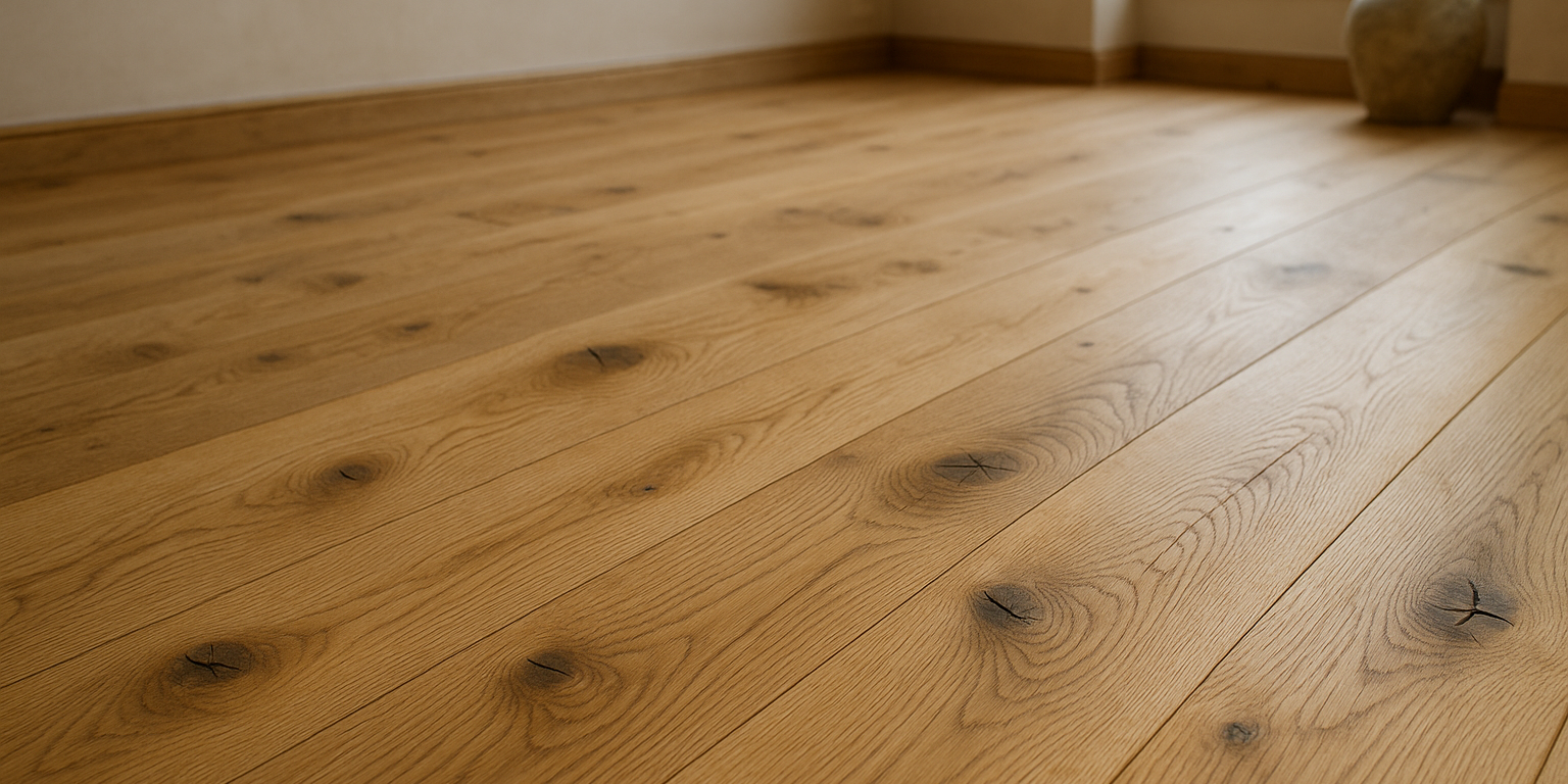 Illustration af Sådan opnår du et naturligt look på dit trægulv: Tips til valg og behandling