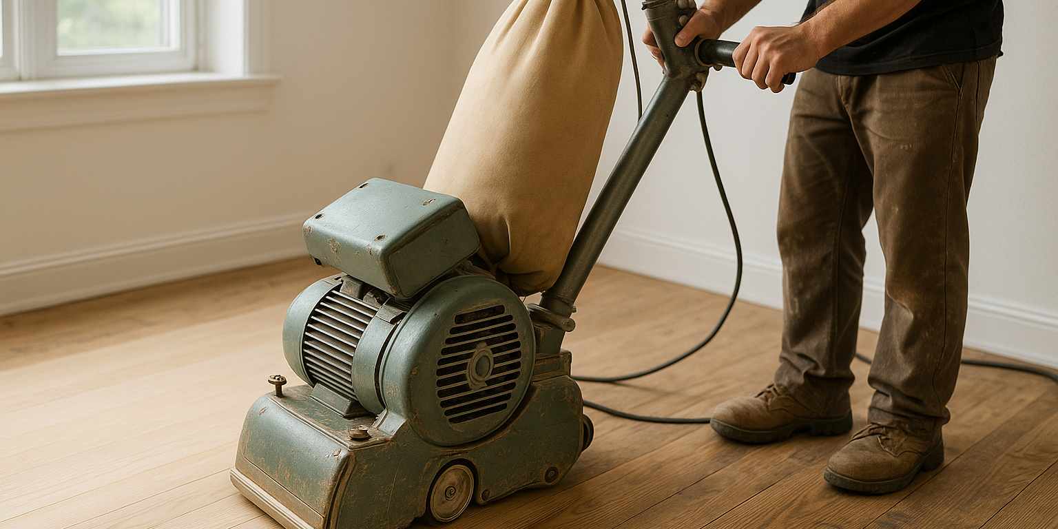 Illustration af Slebet gulv: Sådan får du det bedste resultat med professionel hjælp