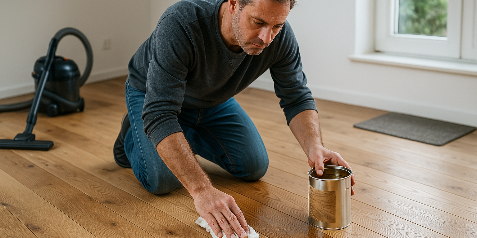 Illustration af Hvordan plejer man plankegulv: En trin-for-trin guide til langvarig skønhed