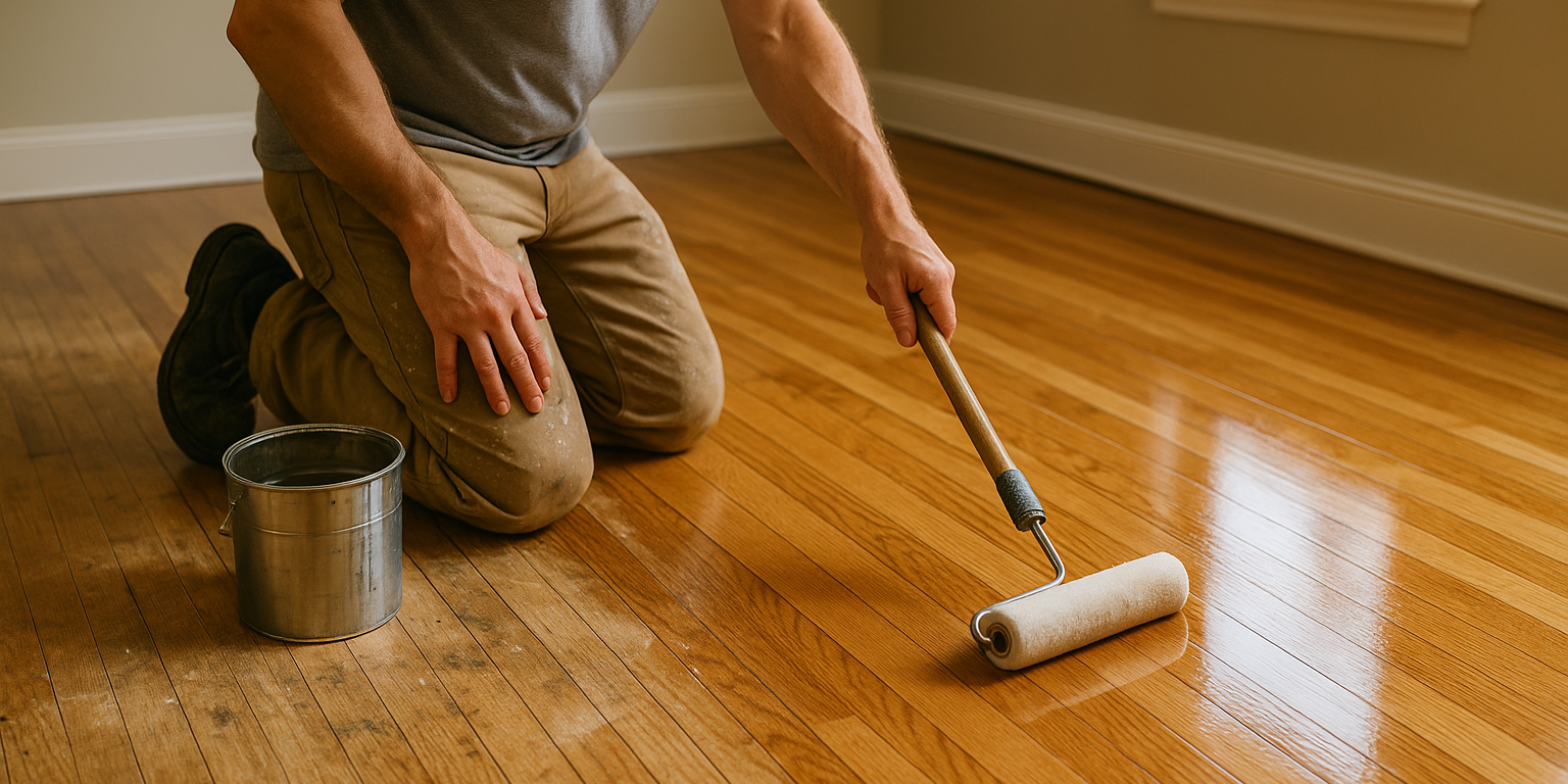 Illustration af Hvornår skal gulv have ny lak? Sådan spotter du tegnene i tide