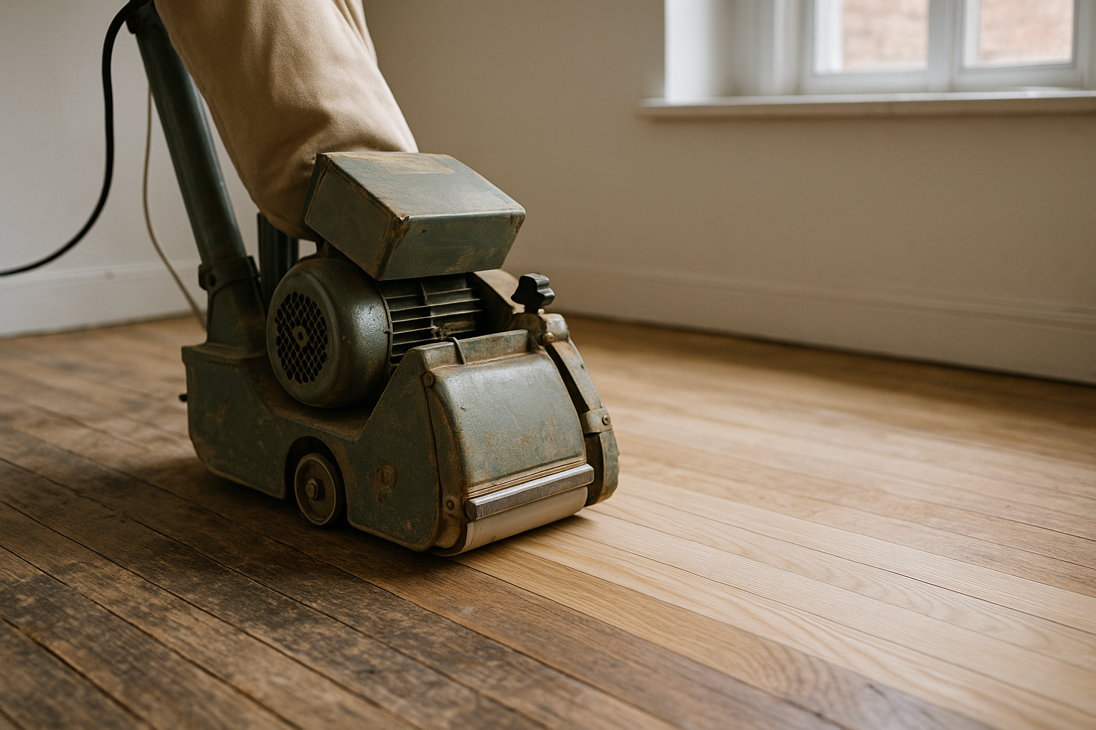 Illustration af Gulvafhøvling i Aarhus: Sådan sikrer du det bedste resultat med en lokal ekspert