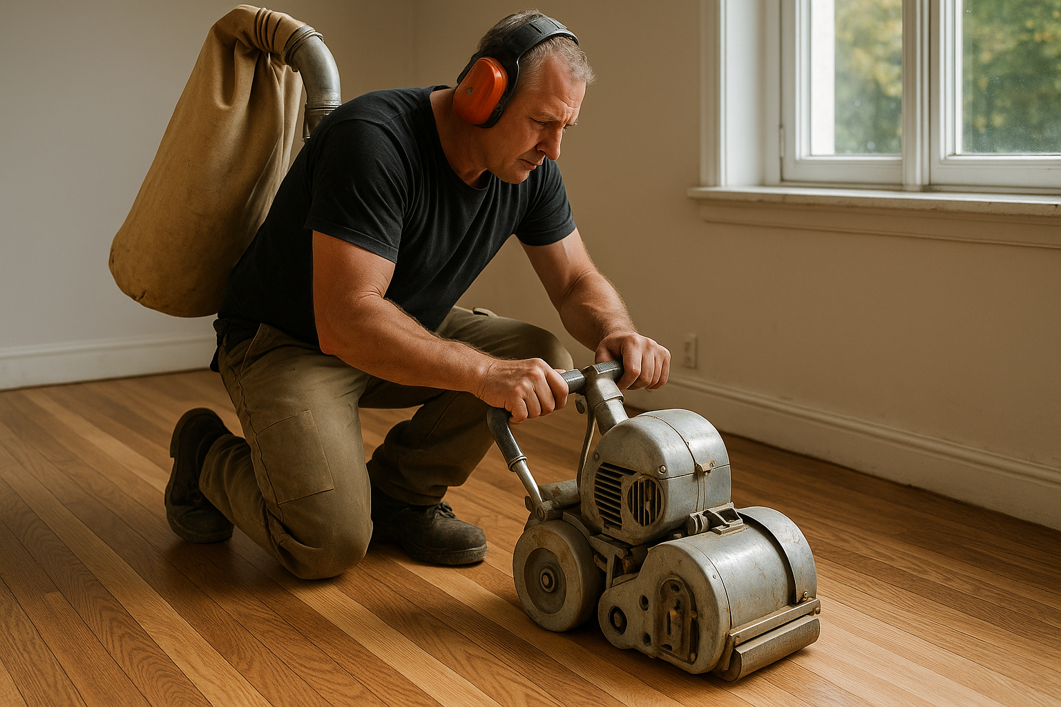 Illustration af Gulvafslibning i Horsens: Sådan vælger du den rette professionelle service