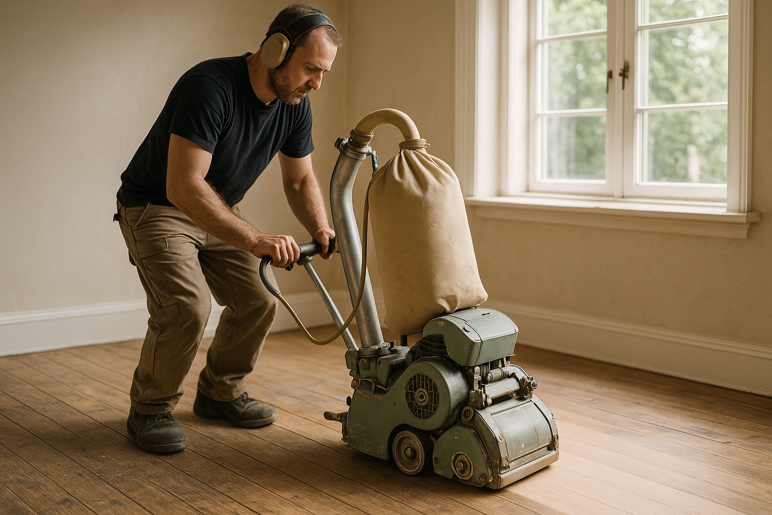 Illustration af Gulvafslibning i Silkeborg: Få professionel kvalitet og langtidsholdbare resultater