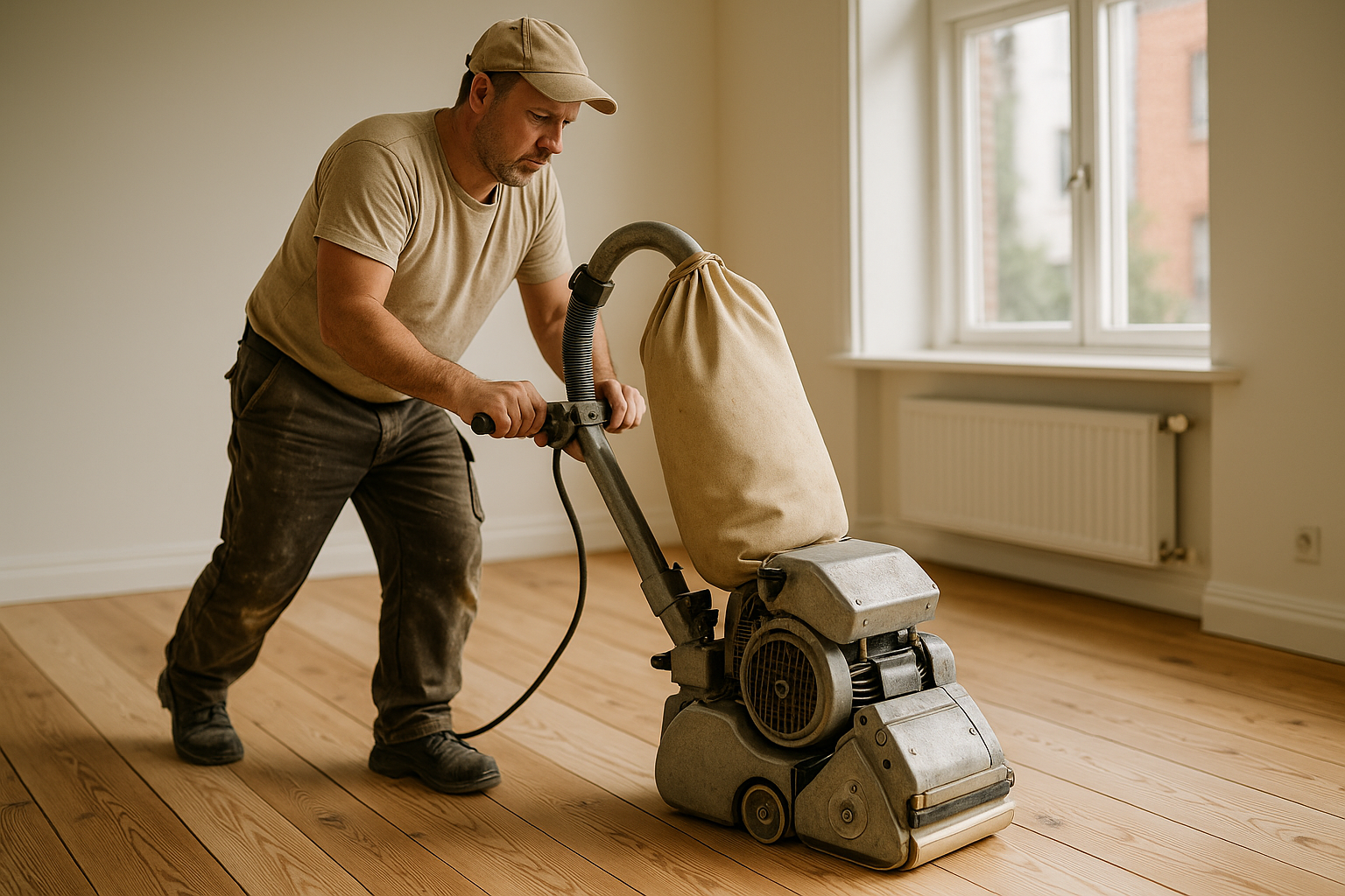 Illustration af Gulvbehandling i Aarhus: Sådan vælger du den rette løsning til dit hjem