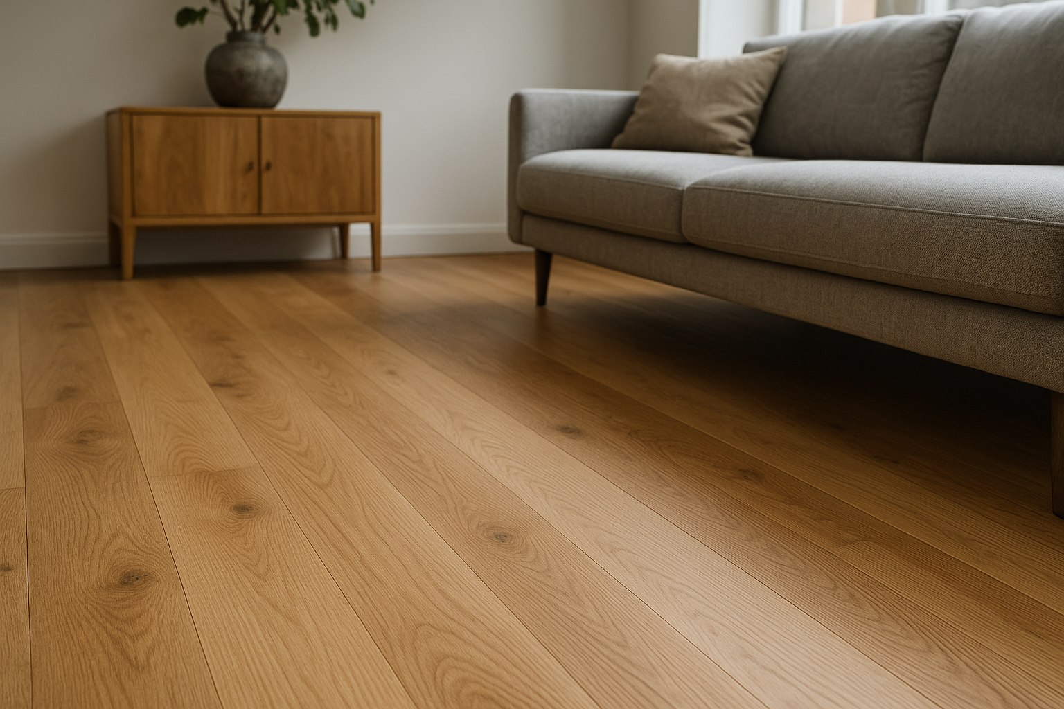 Illustration af Mat lak trægulv: Fordele og vedligeholdelsestips til et elegant look