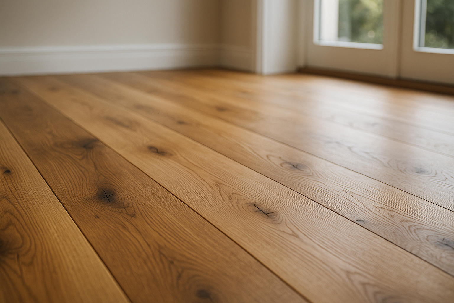 Illustration af Planke gulv: Sådan vælger du det rigtige materiale til dit hjem