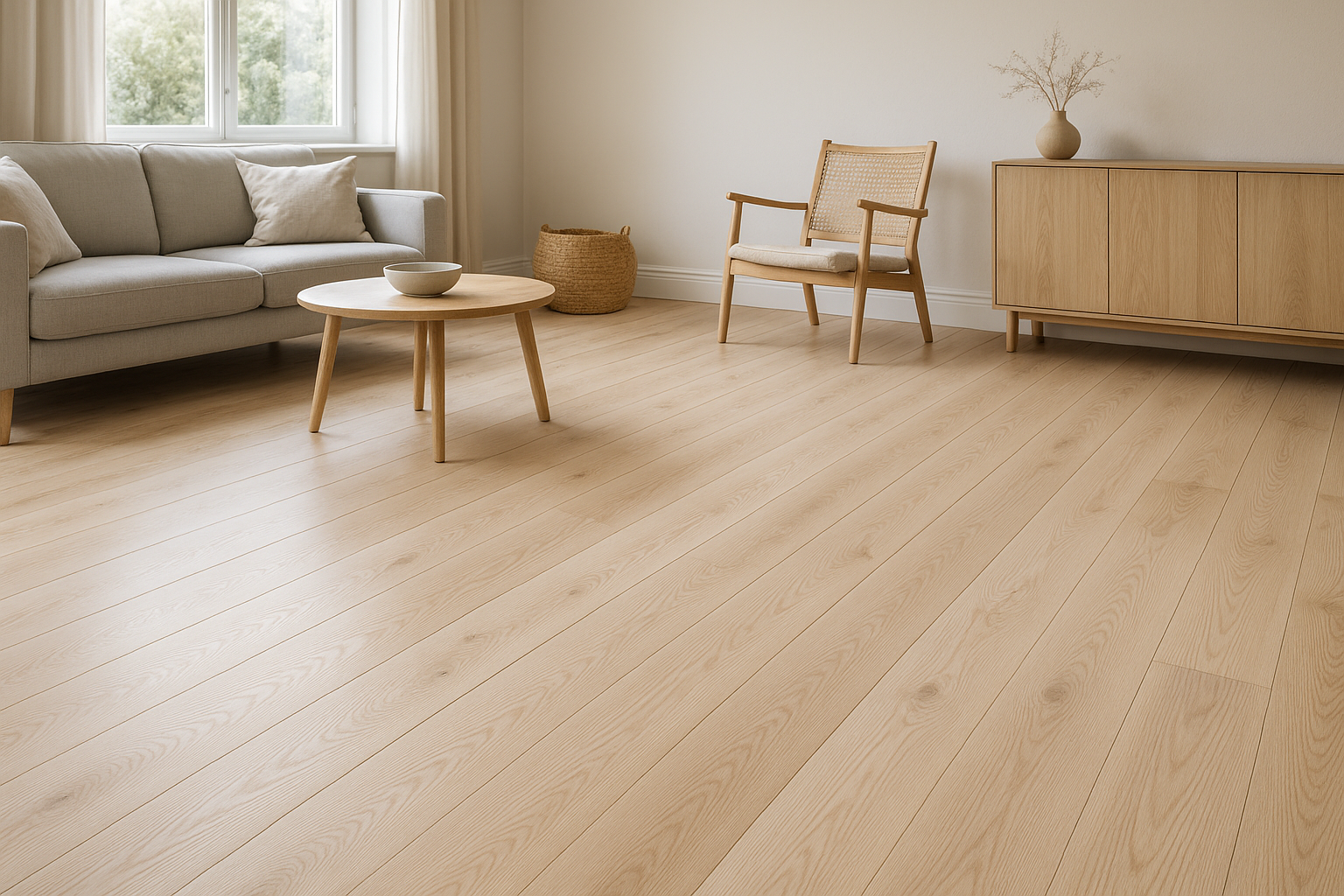 Illustration af Sådan vælger du det perfekte lyst trægulv til dit hjem