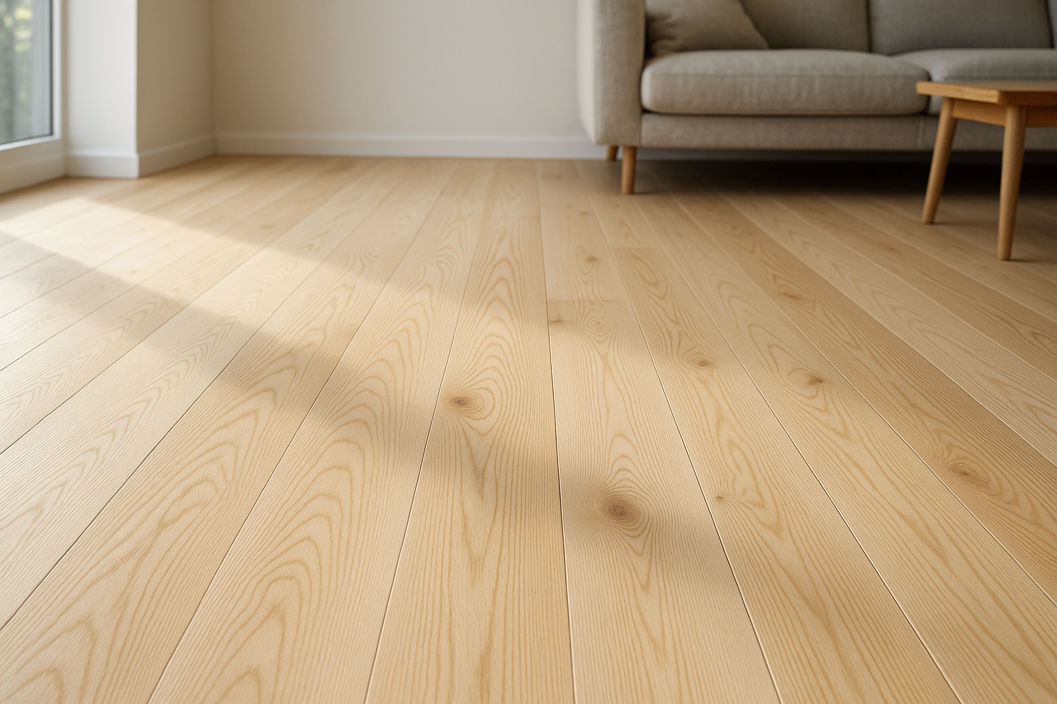 Illustration af Ask plankegulv: Hvad du skal vide før du vælger denne træsort til dit hjem
