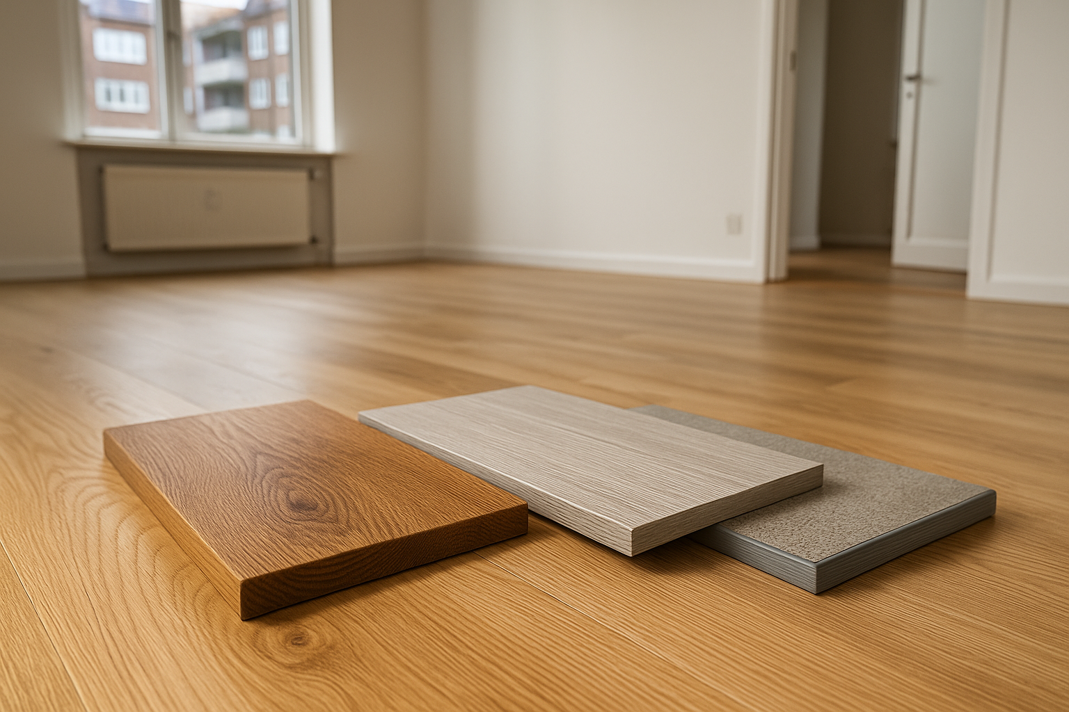 Illustration af Bedste gulv til lejebolig: Hvorfor trægulve kan være det kloge valg