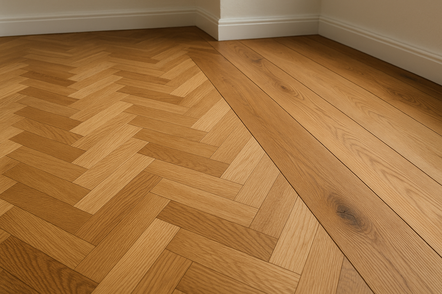 Illustration af Parket eller plankegulv: Hvilket gulv passer bedst til dit hjem?