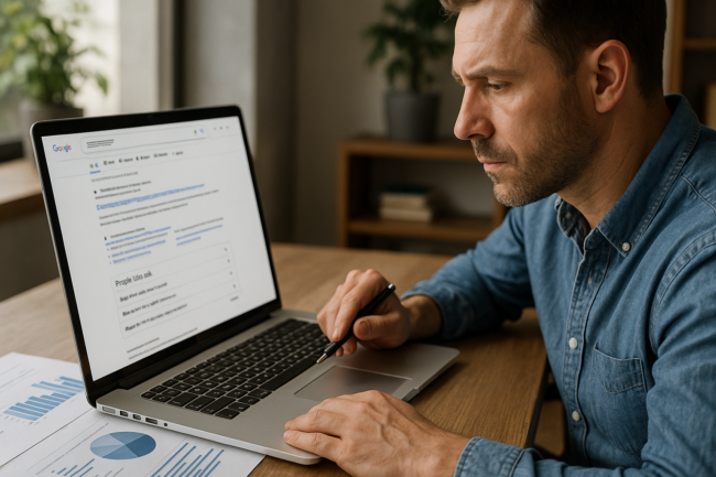 Illustration af Sådan udfører du en effektiv SERP-analyse: En guide til bedre SEO-strategier
