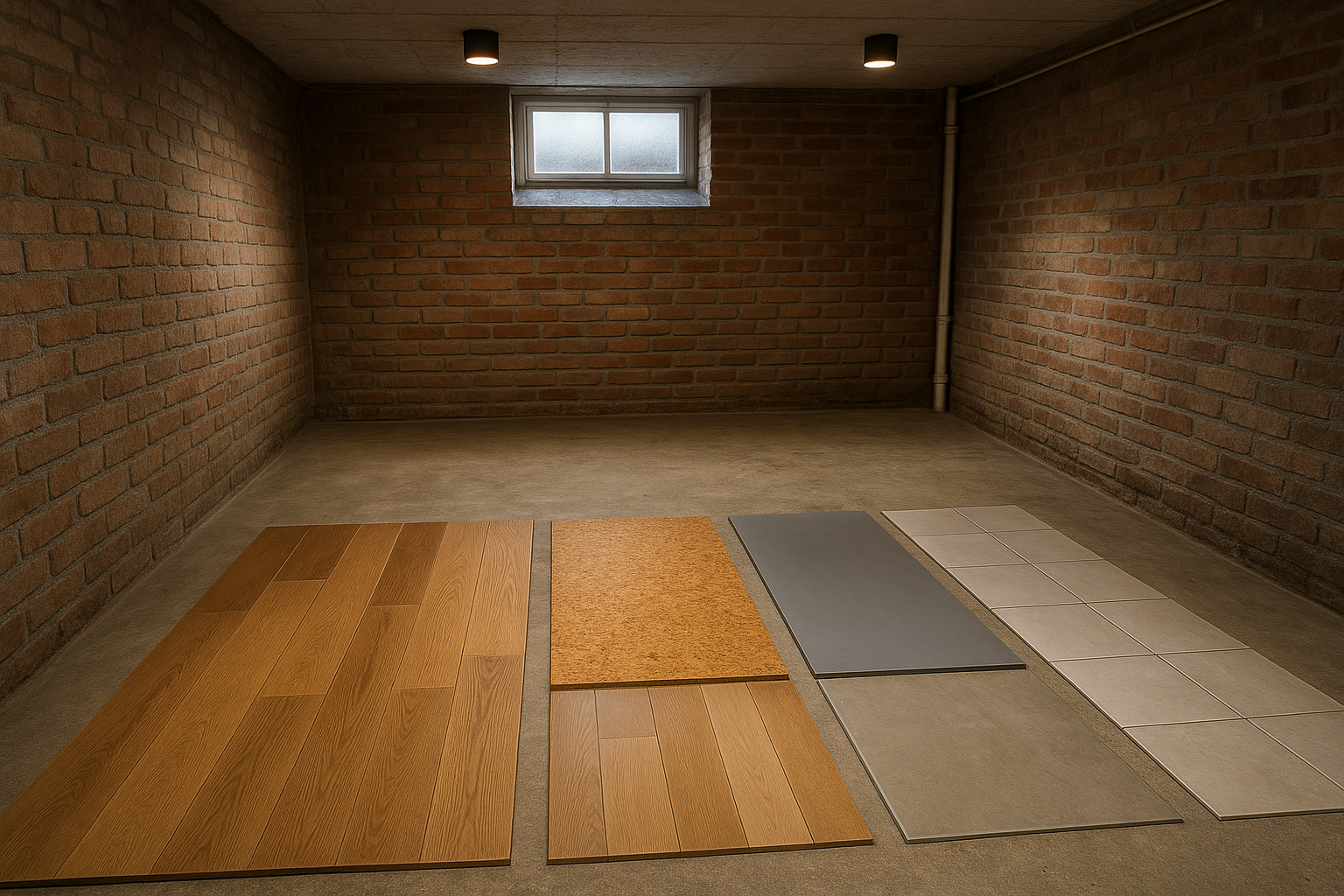 Illustration af Sådan vælger du et åndbart gulv til kælderen: Undgå skimmel og fugtproblemer
